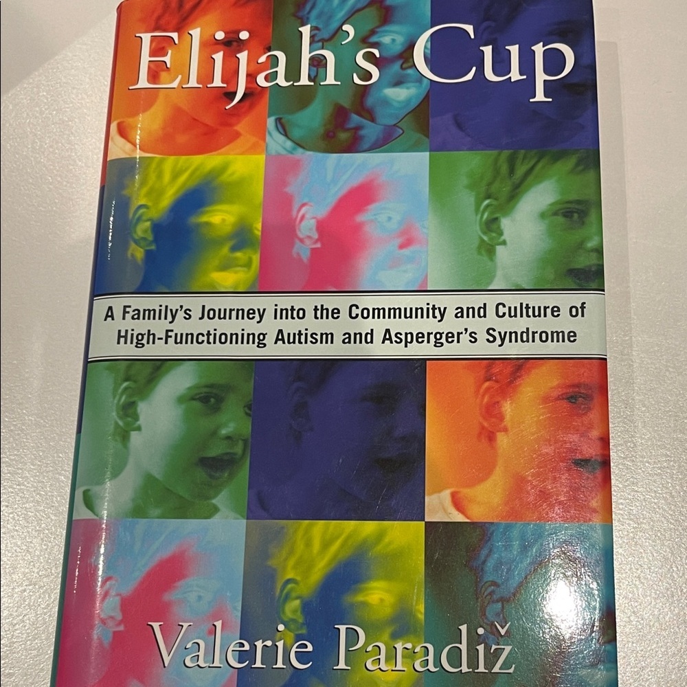 Elijah's Cup Valerie Paradiz Book hardcover